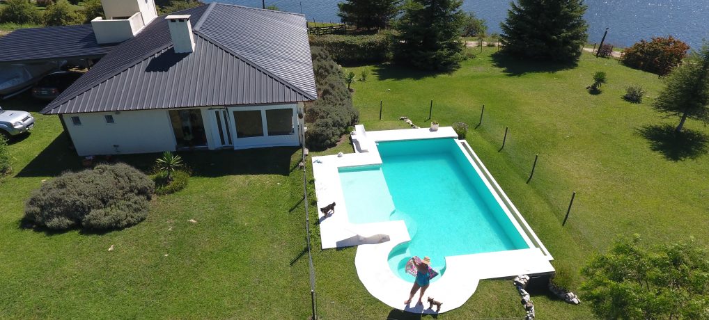 Piscina desde el Drone