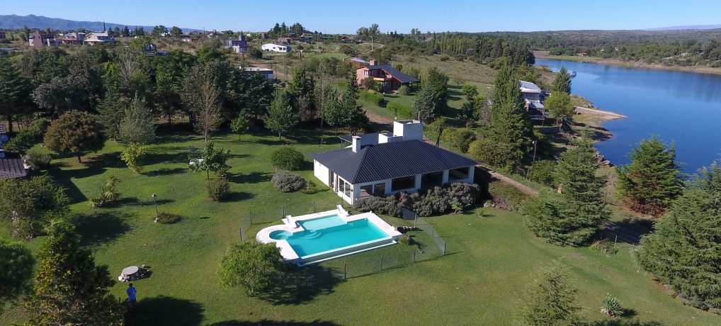 Casa Los Espinillos desde el Drone